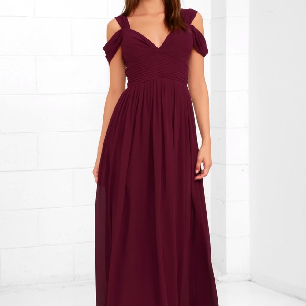 Lulus Make Me Move Bridesmaid Dress